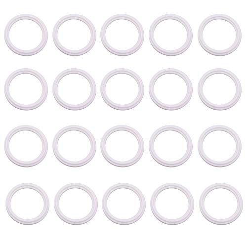 DERNORD PTFE Tri-Clamp Gasket O-Ring - 1.5 Inch Style Fits