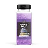 Birch & Meadow Sanding Sugar, Lavender, Colorful Sugar Crystals for Festive Holiday Baking (17.6 Ounces)