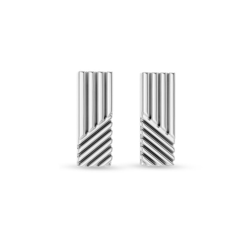Image of KISNA 9KT / 14KT / 18KT Yellow Gold Millie Linear Earring For Women
