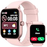 TOOBUR Smart Watch for Women Alexa Built-in, IP68 Waterproof Swimming, 1.8" Fitness Watch with Answer&Make Call/Heart Rate/Step Counter/Sleep Tracker/100 Sports, Compatible Android iOS