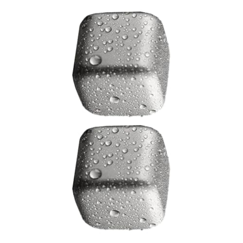 YUGSHNKFC Práctica roca de hielo para bebidas, control rápido de temperatura, para whiskies, cubos de refrigeración de metal, para cócteles, piedra de enfriamiento