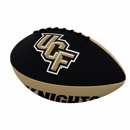 Logo Brands Central Florida Golden Knights Pinwheel Junior Size Rubber Football