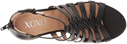 XOXO Women's Baxter Dress Sandal, Black, 7.5 M US | Image 4