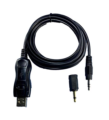 BlueMax49ers FTDI USB Scanner Programming Cable for Radio Shack PRO-106 PRO-135 PRO-136 PRO-137 PRO-163 PRO-164 PRO-197 PRO-2017 PRO-2018 PRO-404 PRO-405 PRO-444 PRO-649 PRO-650 PRO-651 PRO-652 20-546