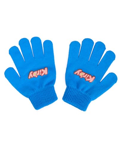 Kirby Youth Cuffed Beanie and Matching Gloves Set3