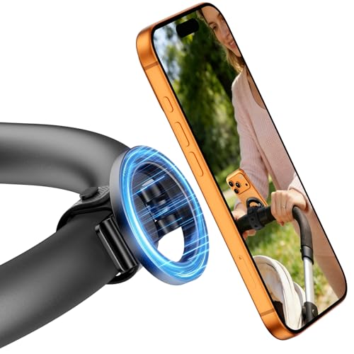Soporte magnético para cochecito Magsafe iPhone y soportes de silicona