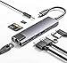 Produktbild USB C Hub Mulitiport Adapter, 9in1 Hub mit Gigabit Ethernet, 4K HDMI, 100W PD, 2 USB 3.0, SD/TF, 3.5mm Klinke, USB-C3.0 Daten, für MacBook Pro/Air iPad Pro M2 M1,Windows,Switch,Chromecast