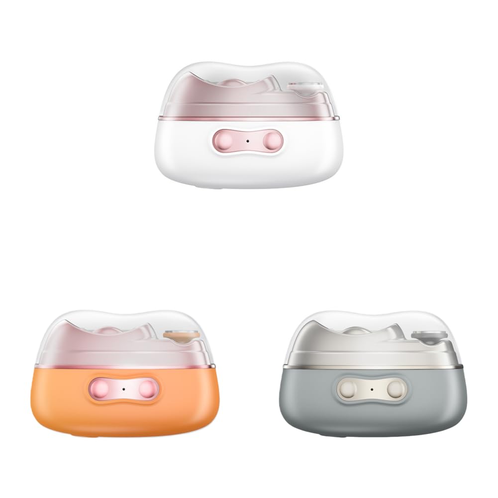 Elektrische Nagelschere für Nägel, USB, wiederaufladbar, automatisch, mit Feile und Gellampe, für Senioren und Kinder