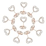 Porte-photo - ces supports polyvalents sont idéaux pour contenir des marque-places, des numéros de table des étiquettes alimentaires, ajoutant une touche de sophistication et d'ordre à votre événement, qu'il s'agisse d'un mariage, d'une fête d'une réunion d'entreprise, clip porte-arbre photo