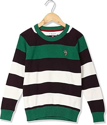 U.S. POLO ASSN. Boy's Classic Wool Blend Sweater