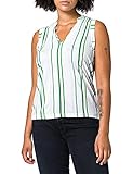 Mexx Damen Bluse, Mehrfarbig (Multicolor Striped W/Green Lake 318302), X-Small (Herstellergröße: XS)