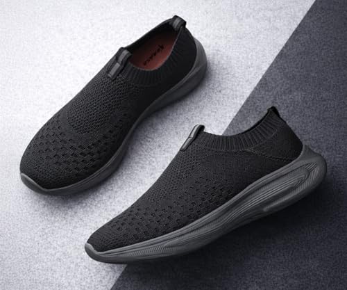 Image of Kraasa Trial Running Shoes with Lightweight Memory Insole | Breathable, Anti-Skid Knit Sneaker, Walking & Gym Shoes