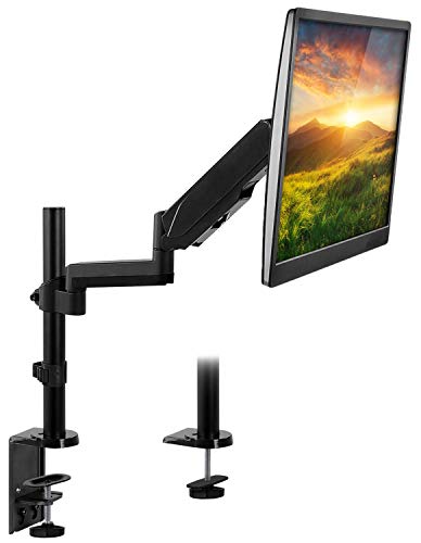 Mount-It! Single Monitor Arm Mount | Desk Stand | Full Motion Hei...