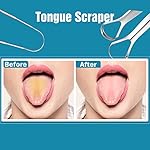 3 PCS Metal Tongue Scraper, Tongue Scrapers for Adults, Stainless Steel Tounge Scrappers, Tounge Scraper, Portable Tongue Scrappers YLYL - Image 4