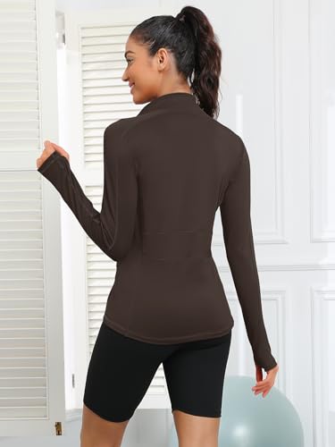 Image of VUTRU Women's Workout Yoga Jacket Full Zip Running Track Jacket