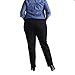 Lee Women's Plus-Size Relaxed Fit Straight Leg Jean, Authentic Black, 26W Medium