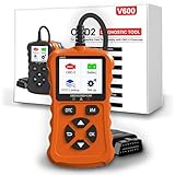 ✔【99% de compatibilité véhicule Code d'erreur Lecteur + Support pour 13 langues】Le lecteur de code moteur iKiKin V600 convient à la plupart des voitures américaines/européennes/asiatiques de 1996 et plus récentes, avec protocoles OBD2/EOBD standard : KWP2000, ISO9141, J1850 VPW, J1850 PWM, CAN. Soutient l'anglais, l'espagnol, le français, l'allemand, l'italien, le portugais, le suédois, le hongrois, le russe et le néerlandais et plus encore.
