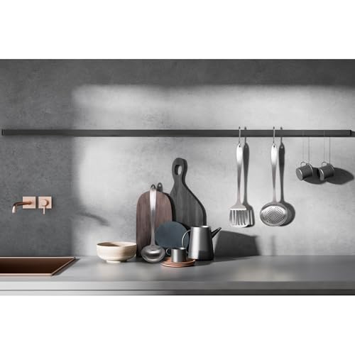 Kitchen Utensils Set, 3-Piece Cooking Utensils with Spatula, Soup Ladle, Strainer Skimmer, 304 Stainless Steel Kitchen Tools, Long Handle Metal Cooking Tools, Dishwasher Safe