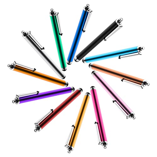 Stylus Pens for Touch Screens(12 Multicolor), High Precision Capacitive Stylus ...