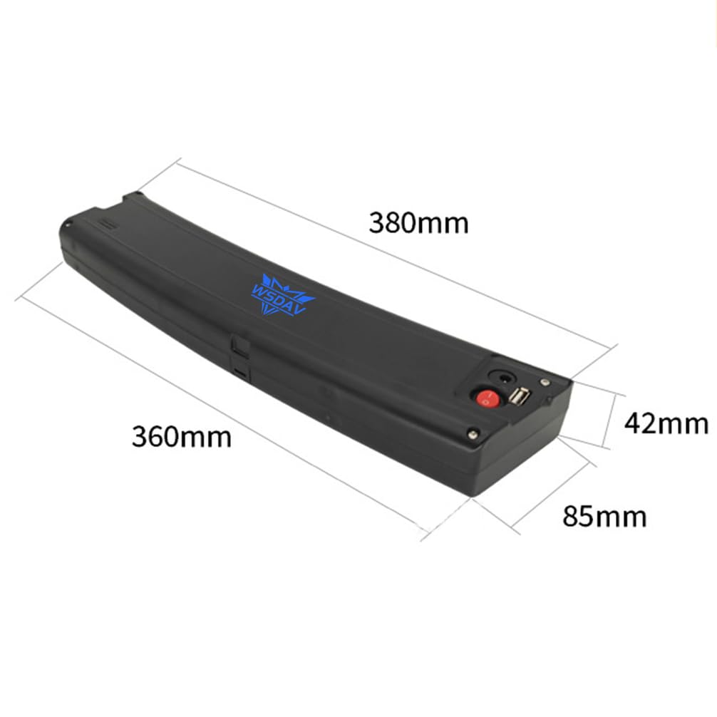 Batteria per e-Bike 24V 10Ah 12.8Ah 14Ah Batteria al Litio 36V 7.8Ah 8.7Ah 10.5Ah Batterie di Forma Curva con Caricabatterie