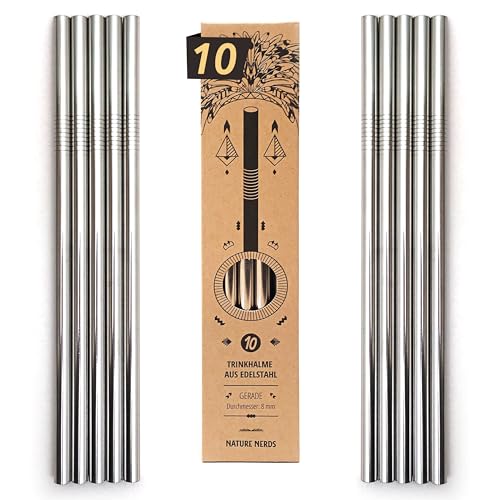 Sheryl&Rain 4 Pezzi Cannucce Vetro Bubble Tea 14mm, Riutilizzabile Cannuccia Vetro con 2 Spazzole, Cannucce Riutilizzabili 21,5 cm Lunghe Universale per Cocktail,Frullati e Succhi