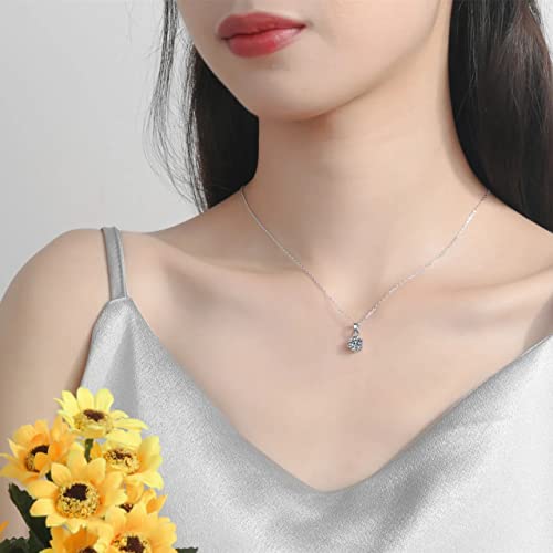 Collier moissanite VVS en argent sterling un bijou d'exception