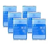 IEA Medical Kalt Warm Kompressen | 6er Set | 12x20 cm | Kühlpacks für Prellungen, Insektenstiche und anderen Verletzungen | wiederverwendbare Gel-Kühlkissen