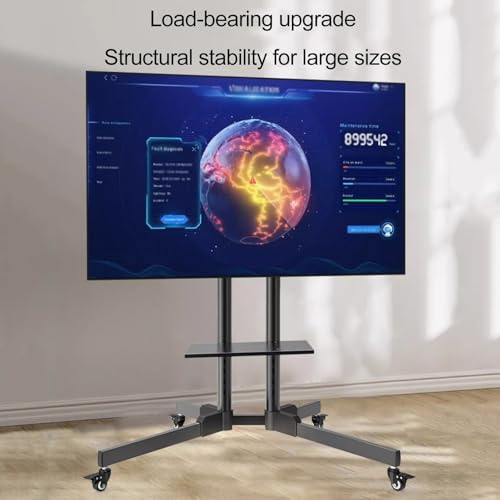 Soporte móvil para TV con ruedas para pantallas de 32 a 70 pulgadas miniatura 5