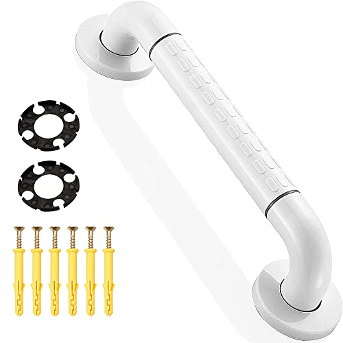 Tirador de baño para discapacitados, mango de ducha para personas mayores, mango de ducha de acero inoxidable, mango de ducha para discapacitados, apto para baño, para discapacitados y ancianos Cover