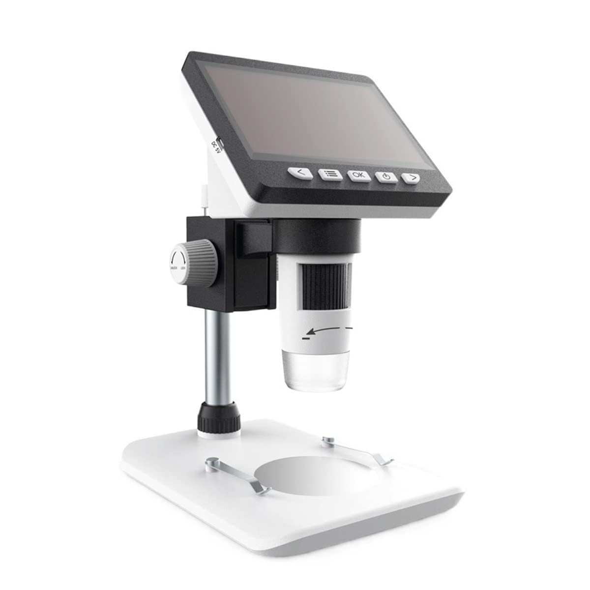 Accessori per microscopio da laboratorio 100 0x 1080p Desktop portatile LCD Microscopio digitale con alta luminosità 8 Le Batteria DS