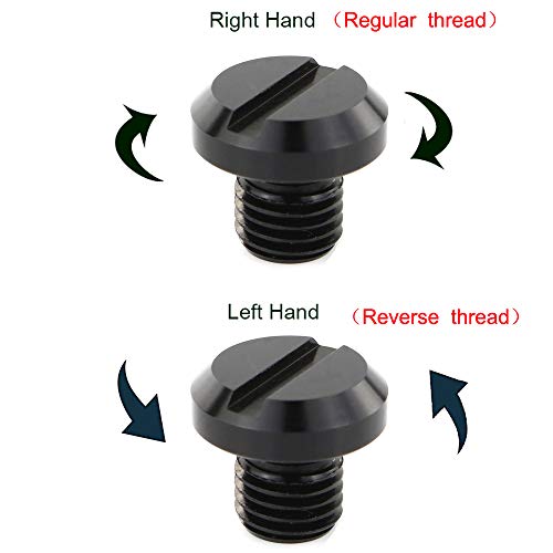 Xitomer M10-1.25 4Pcs Mirror Blanking Plugs Hole Plugs, Fit For Drz400 Grom Msx125, Fz07 / Fz1, Z800 / Z900Rs, Street, Sv650 Mt-09 Dl650 V-Strom #TOP5
