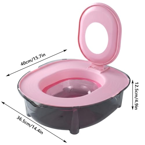 Entrenador de inodoro para gatos con base resistente reutilizable estilo 3 7