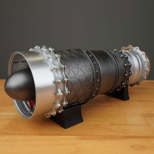 Turbofan - Kit di modellini di motore, montaggio fai da te, in metallo, per gli appassionati di apprendimento STEM e hobby