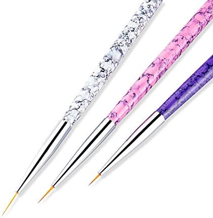 Nail Pens 6Pcs/Set Manicure Tools Marble Pattern Nail Art Painting Brush for Drawing Flower Pen for Nail Art