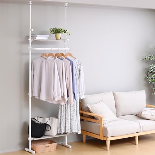 RP(YAMAZEN) ˂胉bN X nK[bN IiK I[vbN ǖʎ[ J^ݒu 74×s27×198.5-272.5cm ˂ I Ԏ[  gi AeB[NAC{[/zCg KTRO-74