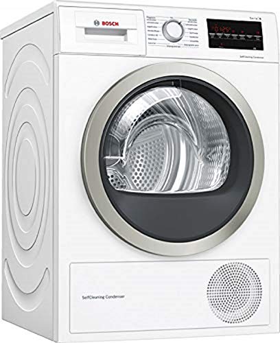 Bosch WTW85400 Serie 6 Wärmepumpen-Trockner / A++ / 236 kWh/Jahr / 8 kg / Weiß mit Glastür / AutoDry / SelfCleaning Condenser™ / SensitiveDrying