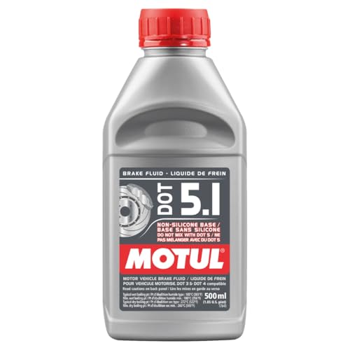 Motul DOT 5.1 Synthetic Brake Fluid - Non-Silicone Based Formula...