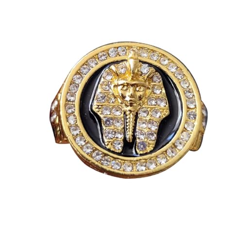 Bague de pharaon Toutankhamon pour homme : fini les bijoux ternes sans style