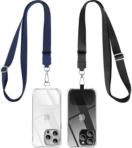 CASLORD Phone Lanyard, 1.6m Adjustable Universal Phone Strap Crossbody ...