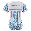 Littleforbig Strampler aus Baumwolle, Einteiler, Pyjama – Mad Tea Party Onesie – Bild 7