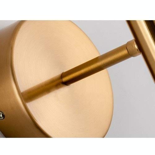 Lámpara de pared de bola de vidrio industrial retro con aplique LED E27 para hogar 6