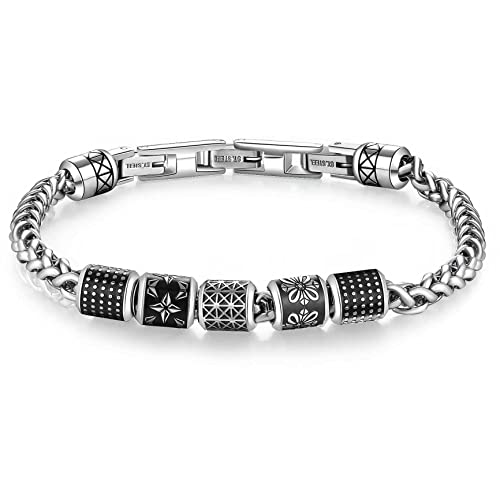 Brosway Herren-Armband BUL24, Hypoallergener Edelstahl Cover