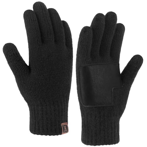ZASFOU Mens Winter Gloves Touchscreen Warm Gloves...