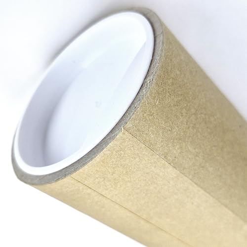F.Lupinski Rouleau d'expédition 20–118 cm QUALITÉ INDUSTRIELLE – Épaisseur de paroi de 3,5-5 mm, produit allemand, Housse d'expédition & Tube d'expédition avec couvercle, (70 cm, 1 x 70x7,6cm jusqu'à