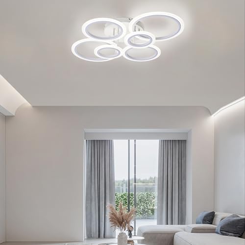50% Off Modern LED Flush Mount Ceiling Light - Image 3