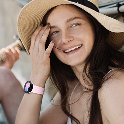 Bracelet de sport rose Samsung Galaxy Watch 5 en silicone premium - 3