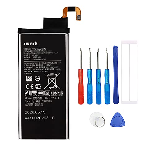 SWARK EB-BG925ABE Replacement Battery Compatible with Samsung Galaxy S6 Edge G925V G925A G925T G925P + Tools