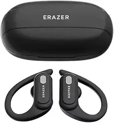 LEN0V0 ERAZER XT60 Fone de Ouvido Sem Fio, Bluetooth 5.3 TWS, Esportivo, Redução de Ruído, À Prova D'Água, Headset com Microfone, Som HiFi, LED Display (Preto)