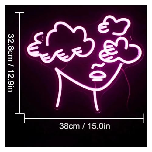 Lampe Néon à intensité variable avec alimentation stable pour éclairage de fête - 3