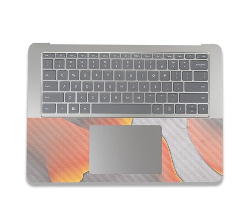 Image of MightySkins Carbon Fiber Skin Compatible With Microsoft Surface Laptop Studio 2 (2023) Full Wrap Kit - Marble Magma | Protective, Durable Textured Carbon Fiber Finish | Easy To Apply | Made in the USA